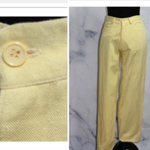 Farah Yellow Jeans Pants (8)